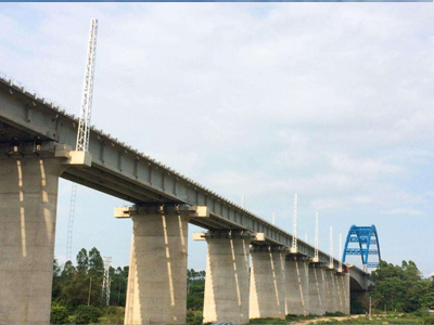 橋梁微變形雷達遠程鐵路橋梁檢測
